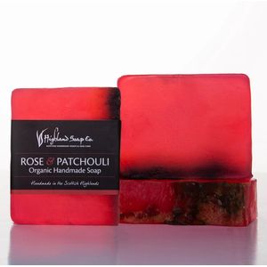 Rose & Patchouli – Bloemig & Zwoel - Biologische Glycerine Zeep 150g