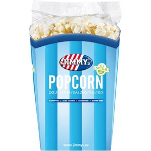 Jimmy's Popcorn - Zout - Tube - 6 x 90 Gram
