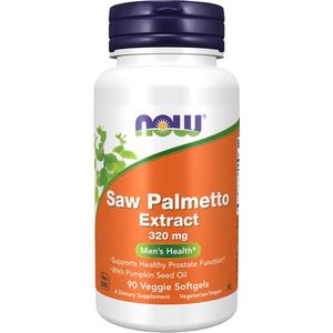 NOW Foods - Saw Palmetto Extract 320mg (90 softgels)