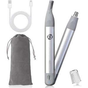 Equivera Neustrimmer - Neushaartrimmer - Oortrimmer - Elektrisch en Oplaadbaar - Afspoelbaar