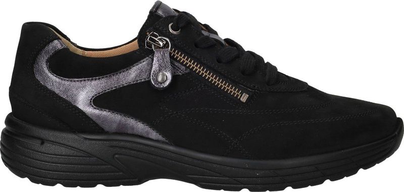 Hartjes - Sneakers - Zwart - Dames