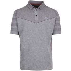 Trespass - Nab - Korte Mouw Poloshirt - Grijs