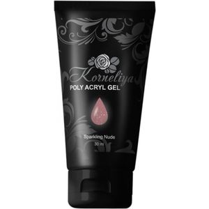 Korneliya Poly Acryl Gel SPARKLING NUDE 30 Gram