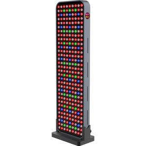 Lifelab Professional 1440 watt Roodlichttherapie Lamp – LED Lichttherapie met 7 Golflengten (Rood, Blauw, Groen & nabij Infrarood NIR) – Pulsefunctie – Voor Huid, Acne, Collageen, Spierherstel, Gewrichten & Pijnverlichting – 4 Instelbare Kanalen
