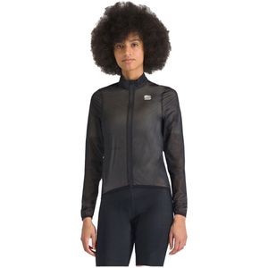 Sportful - Aqua Light - Fietsjas - Zwart - Lange Mouwen - Dames
