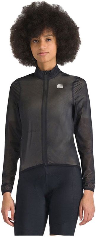 Sportful - Aqua Light - Fietsjas - Zwart - Lange Mouwen - Dames