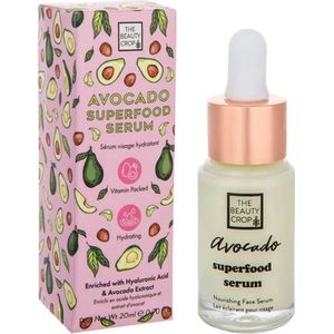 The Beauty Crop - Avocado Superfood Serum - VEGAN - Gezichtsserum - Vette en Acnegevoelige huid - Gezichtsverzorging - 20 ml