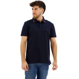 Tommy Hilfiger Collar Placement Reg Korte Mouw Poloshirt Blauw M Man