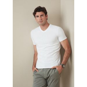 Stedman Clive V-Neck S9610 - White - S