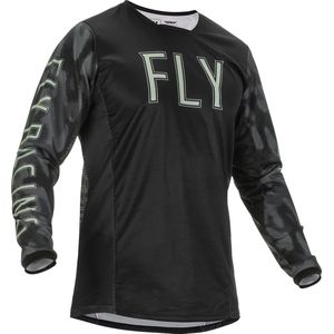 FLY Racing - Kinetic S.E. Tactic - Jersey - Zwart Grijs Camo