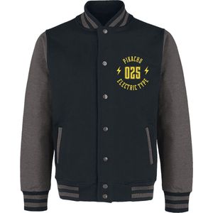 Pokémon - Pikachu - Jas - Zwart - Katoen - XXL