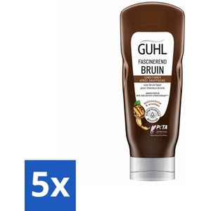 Guhl - Conditioner - Colorshine Bruin - 200 ml - Bulkverpakking - 5 stuks
