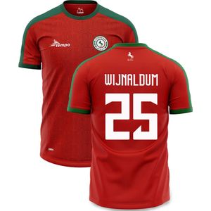 Al Ettifaq Shirt - Bedrukking Wijnaldum - Wijnaldum Shirt - Ettifaq Shirt Wijnaldum - Al Ettifaq - Voetbalshirt Ettifaq - Uitshirt 2024 - Maat XL - Saoedi-Arabisch Voetbalshirt - Unieke Voetbalshirts - Voetbal - Saoedi-Arabië - Globalsoccershop