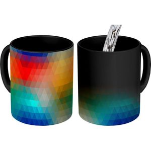 mok - verkleurend - pixel - in een hart design - voor koffie en - porselein - online kopen | prijs | beslist.nl