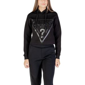 Guess Active - Printed Hooded Sweatshirt - Zwart - Met Ronde Hals