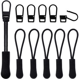 12st Vervangende Rits Haspels - Zink Legering met Polypropyleen Koorden