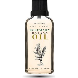 Rozemarijn en Batana olie - Haargroei olie - Rosemary oil - Batana oil - Haarserum - Haaruitval - 100% Natuurlijk - 60ml
