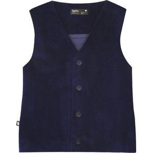 HEBE - gilet corduroy blauw - Maat 98/104