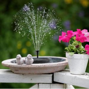 Solar Bird Bath - Fontein op Zonne energie - Waterfontein - Fonteintje - Milieuvriendelijk - Eco - ⌀160mm