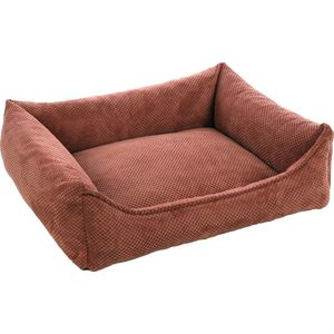 Flamingo Reno - Mand Honden - Mand Reno Rechthoekig+rits Zalmroze 80x67x22cm - 1st