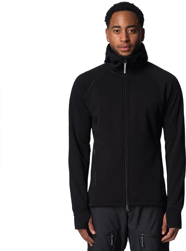 Houdini - Power Hoodie - Fleece Jas - Zwart