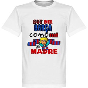 Barca Como mi Madre T-Shirt - M