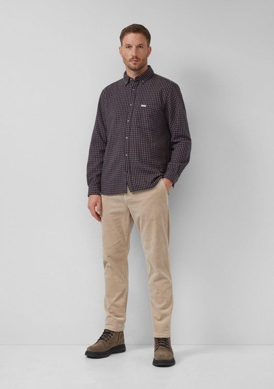 s.Oliver - 2170547 - Corduroy Broek - 8161 - Casual Fit