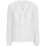 SisterS point - Blouse Eina V Sh 18807 - Cream - Dames