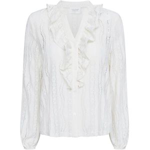 SisterS point - Blouse Eina V Sh 18807 - Cream - Dames