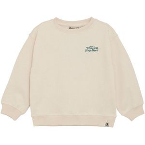 DAILY7 - Oversized Sweater Backprint - Ecru - Hoodie - Vest