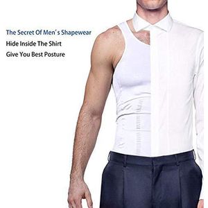 Houding correctie hemd/shirt - Postuur Corrector - Met geïntegreerde Rug Band / Schouder Band - Xtra Large