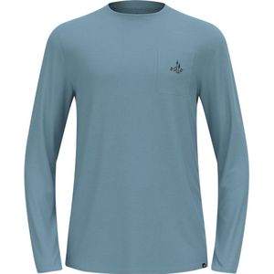 Odlo - Merino 200 Pocket - T-shirt - Zwart - Merinowol