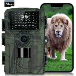 Wildcamera - Wildcamera Met Nachtzicht - Wildcamera Voor Buiten - Wild Camera - Nachtcamera - Nachtcamera Wild Camera