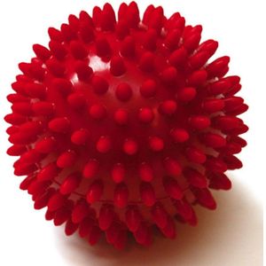 Sissel SPIKY BALL Massageballen puntig 9 cm rood 2 st SIS-161.009