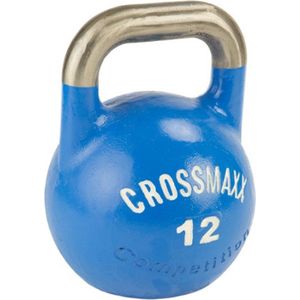 Crossmaxx® Competitie kettlebell 12kg, blauw