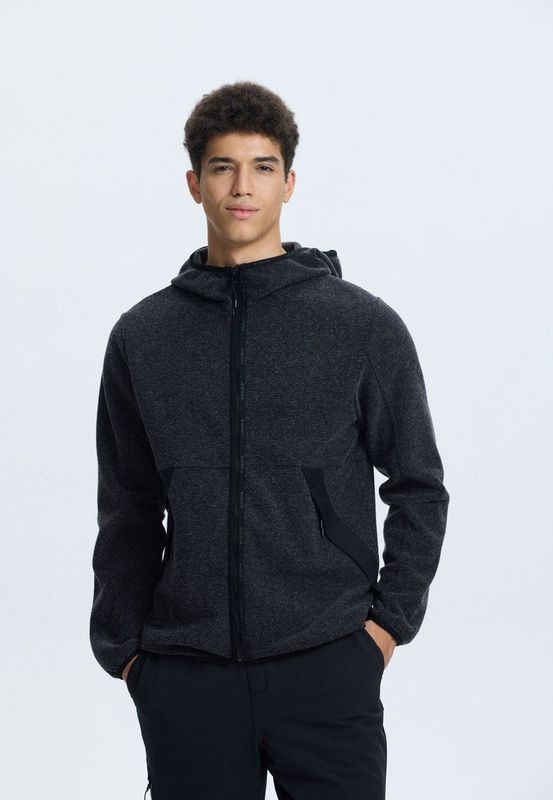 Icepeak - ARDES - Midlayer Jack - Heren - Verstelbare Capuchon - Normale Pasvorm