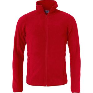 Clique Polar Fleece vest Basic - Rood - Maat 4XL