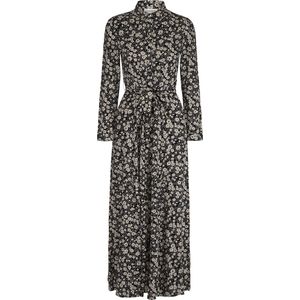 Les Icônes - Amélie Dress - Jurk - Zwart - Bloem - XS