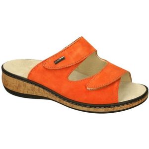 Fidelio Hallux -Dames - oranje - slippers & muiltjes - maat 40