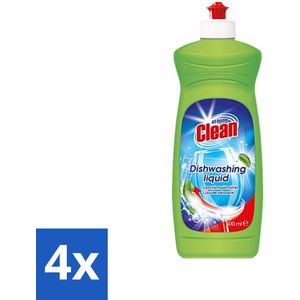 At Home - Clean - Afwasmiddel - Ultra - Stralend Schone Vaat - 500 ml - Voordeelverpakking - 4 stuks