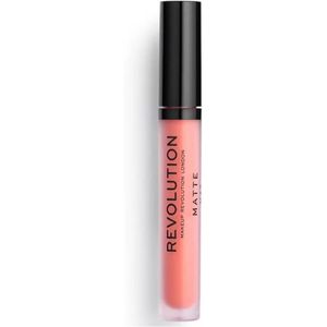 Makeup Revolution - Matte Lipstick - Lippenstift - Rood - 3 ml