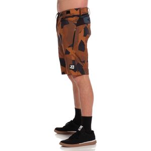 Rehall - BRAKE-R Mens Bike Short - Padded Inner Short - XL - Camo Copper Brown