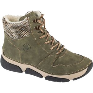 Rieker - Veterboots - Beige / Bruin / Kaki