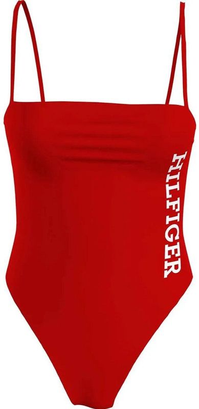 Tommy Hilfiger One Piece Zwemkleding Rood XS Vrouw