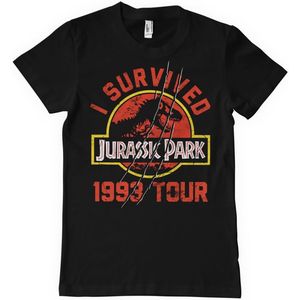 Jurassic Park 1993 Tour T-Shirt Black-S