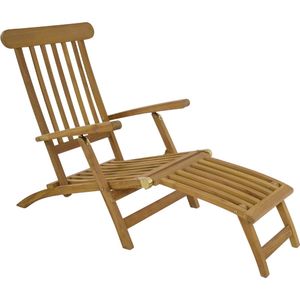 Outdoor Living - Deckchair teak verstelbaar