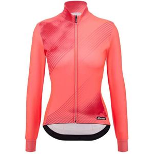 Santini Pure Dye Trui Met Lange Mouwen Oranje XS Vrouw