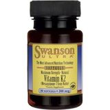 Swanson Health Ultra Maximum Strength Natural Vitamin K2 200mcg