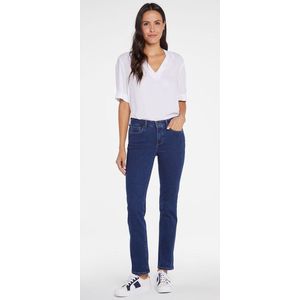 NYDJ Sheri Slim Jeans Mediumblauw Premium Denim