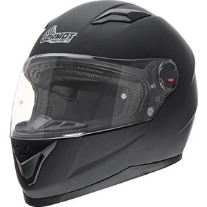 Germot Motorrad Helm GM 320 Integralhelm matt Black-XS